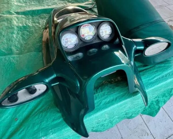 1998 Seadoo Gtx Front Hood, Mirrors, Cluster and Wiring